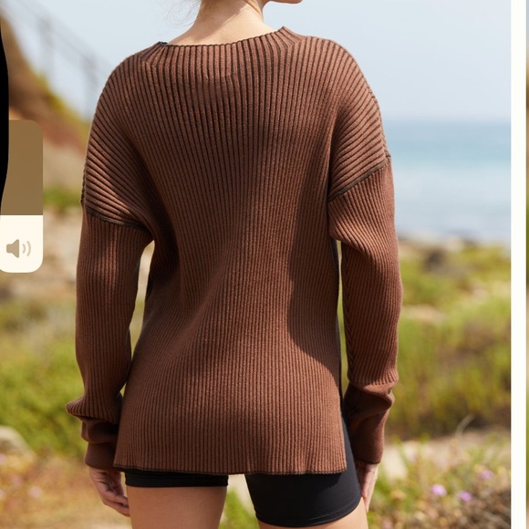 Varley Emile Ribbed Knit Sweater - Picture 5 of 8